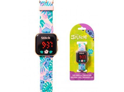 LED HODINKY LILO A STITCH (Velikost uni)