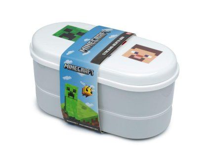 MULTI KRABIČKA  NA OBĚD S PŘÍBOREM MINECRAFT (Velikost uni)