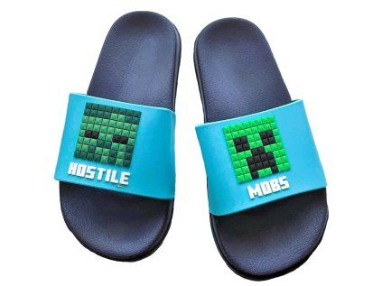 PANTOFLE MINECRAFT (Velikost 29-30)