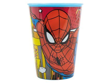 PLASTOVÝ KELÍMEK SPIDERMAN (Velikost uni)