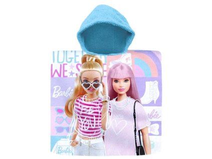 PONČO BARBIE (Velikost uni)