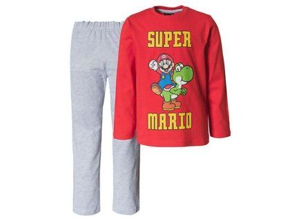 PYŽAMO SUPER MARIO (Velikost 12)