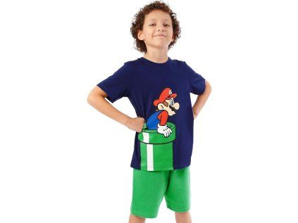 PYŽAMO SUPER MARIO (Velikost 10)
