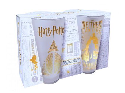 SADA 2 KS SKLENIČKY HARRY POTTER (Velikost uni)