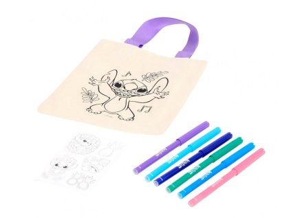 SADA VYBARVI SI SVOU TAŠKU LILO A STITCH (Velikost uni)