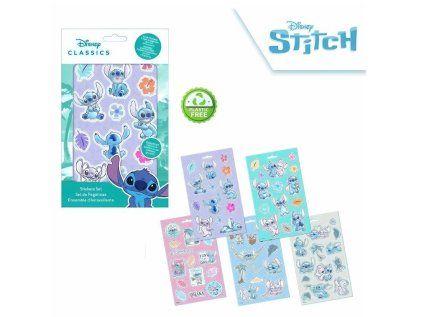 SET 12 KS SADA SAMOLEPKY LILO A STITCH (Velikost set 12 ks)