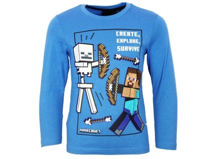 TRIKO MINECRAFT (Velikost 152)