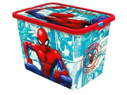 ÚLOŽNÝ BOX SPIDERMAN (Velikost uni)