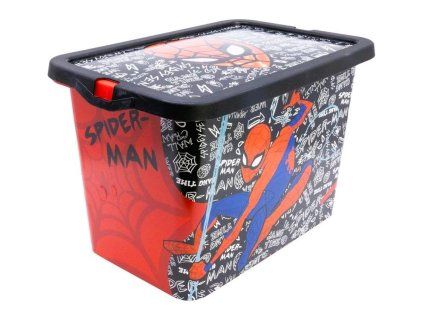 ÚLOŽNÝ BOX SPIDERMAN (Velikost uni)