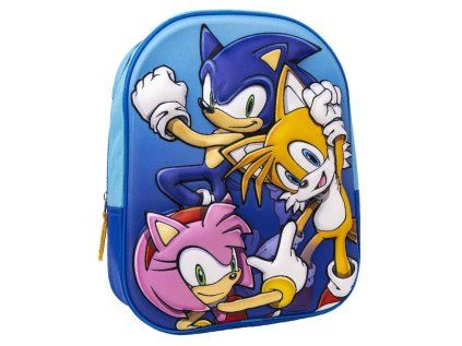 3D BATOH SONIC (Velikost uni)