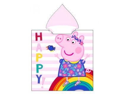 PONČO PEPPA PIG (Velikost uni)