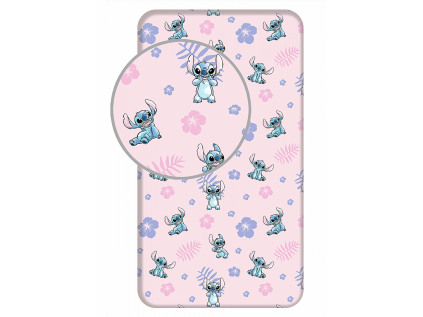PROSTĚRADLO LILO A STITCH (Velikost uni)
