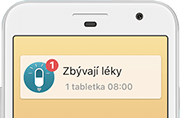 Aplikace pro připomínkování léků pro Váš mobil