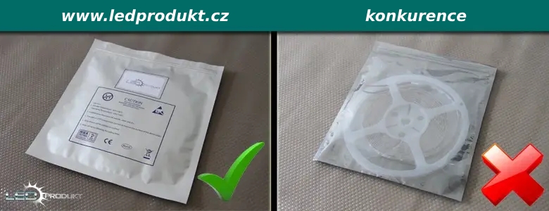 obal LED pásků