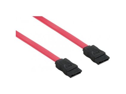 4World Kabel SATA M/M 7pin 50cm Red