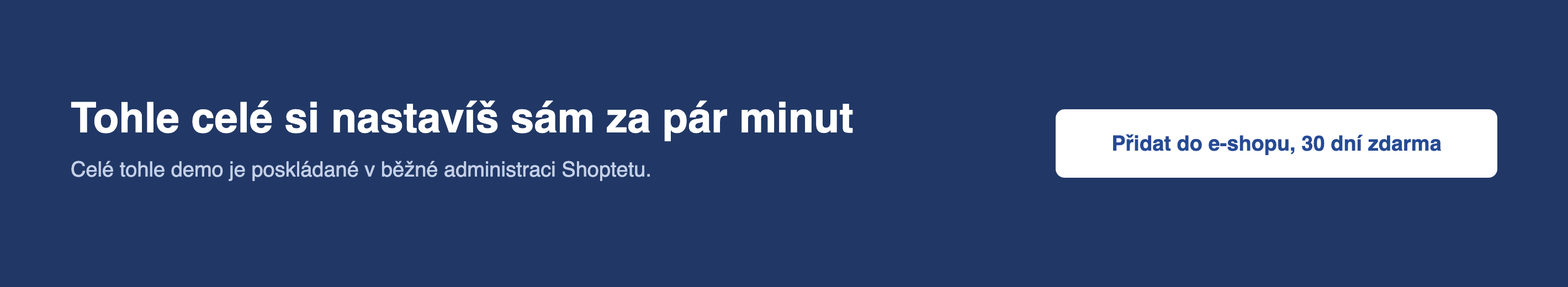 Tohle celé si nastavíš sám za pár minut