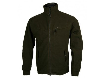 Bunda Fleece, dlouhý zip