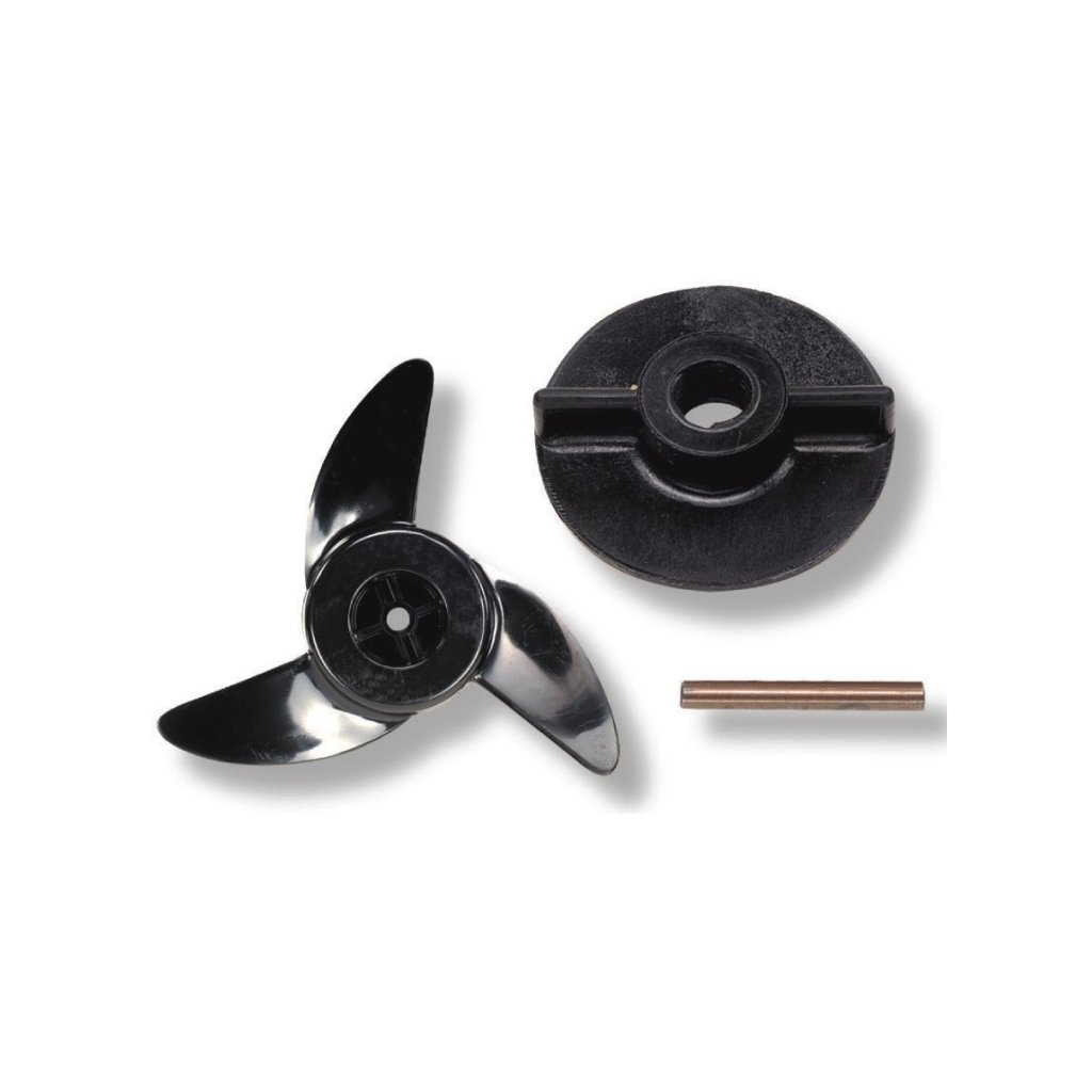 RHINO Náhradná 3 listá vrtuľa + kolík + matka pre motor VX44, VX54  Prop3Blades+pin+prop Nut 9925398 DX-VX-BE-BMT Prop Set