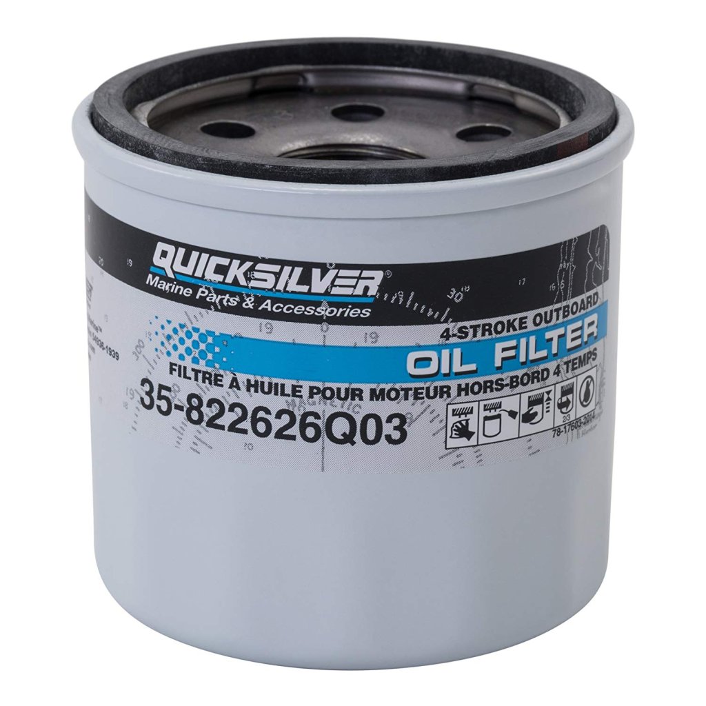 QUICKSILVER Olejový filter 35-822626Q03  4-STROKE OUTBOARD OIL FILTER