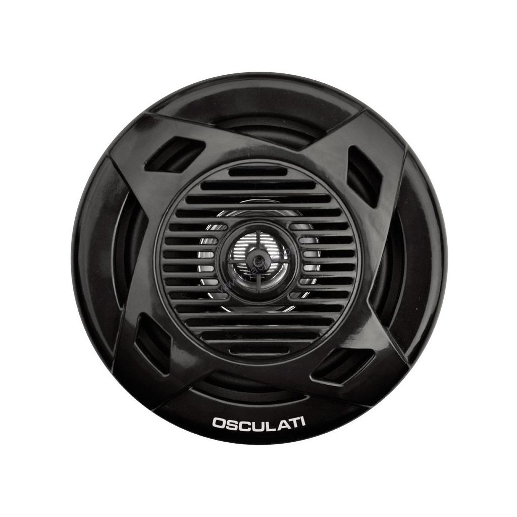 OSCULATI Reproduktory 2 x 20 W čierne 3"
