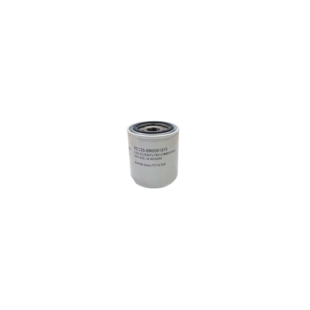 RECMAR Palivový filter Spin-on 28 mikrónov OMC  OMC: 502905 174144 Mercury/Mercruiser: 35-802426Q, 35-8M0061975, 8M0061975 Sierra: SIE18-7846 18-7946 Crusader: 98041 Mallory Marine: MAL9-37803, 9…