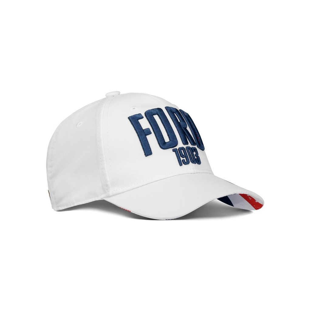 FORD Šiltovka HERITAGE z materiálu rPET biela