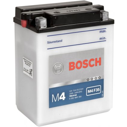 BOSCH štartovacia batéria M4 Fresh Pack 12 V , 14 Ah