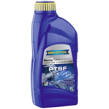 RAVENOL MARINE Power Trim & Riadenie Fluid - 1 L  MARINE POWER TRIM & STEERING FLUID HYDRAULIK PTSF