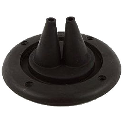ULTRAFLEX Kryt pre káblový prechod cez trup priemer 105 mm dĺžka 52 mm čierny  38062K