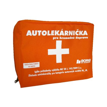 PANACEA Autolekárnička textilná pre kategóriu vozidiel M1, N, T, C a Ps