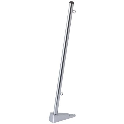 FS Vlajkový stĺpik s držiakom pre montáž na palubu, dĺžka 100 cm, ? 20 mm  Držiak na vlajku AS 24D.C BA.22.TFLCA