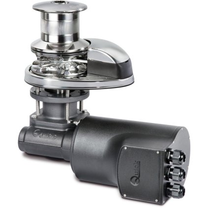 QUICK PRINCE DP2 700D Kotevný naviják s bubnom, 700W, 12V, reťaz 8 mm  pre loď 7-10 metrov