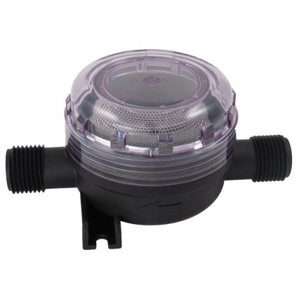 FLOJET Filter na vodu priamy s 1/2" vývodmi na závit  KIT MODEL 01740004 INLINE STRAINER