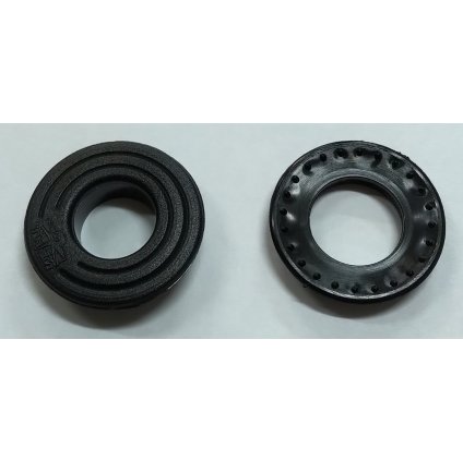 TREM Nylonové uchytávacie oko čierne 35 mm