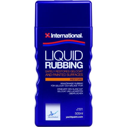 INTERNATIONAL Liquid Rubbing 500 ml  Renovácia gelcoatu, návrat zašlého lesku