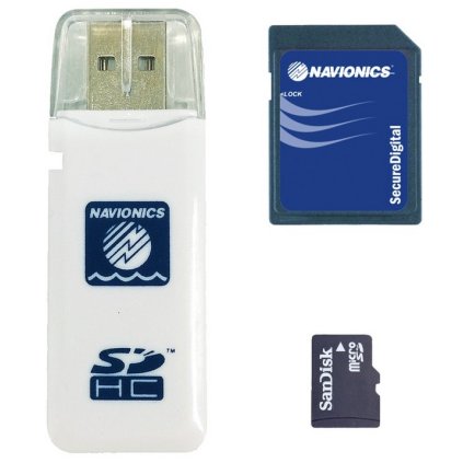 NAVIONICS+ Mapa SMALL s voľným výberom regiónu microSD/SD karta  Blank Regular 598111 - 010-C1339-30/ITP - NAEU081R