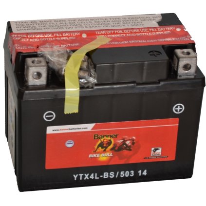 BANNER Bike Bull AGM, YT4L-BS, 503 14, 12V, 3Ah