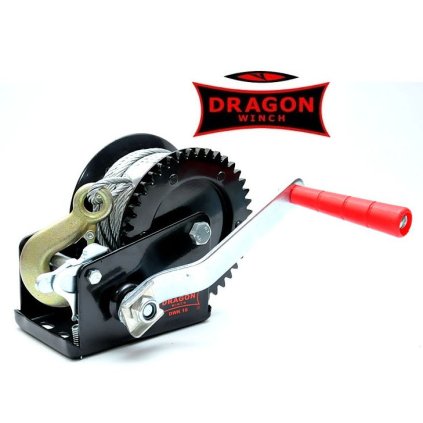 DRAGONWINCH DWK16 Ručný navijak 720 kg oceľové lano