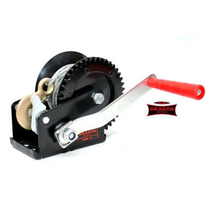 DRAGONWINCH DWK12 Ručný navijak 540 kg oceľové lano