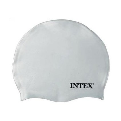 INTEX Kúpacia čiapka detská od 8 rokov biela  55991