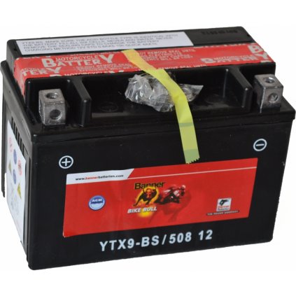 BANNER Bike Bull AGM, YTX9-BS, 508 12, 12V, 8Ah