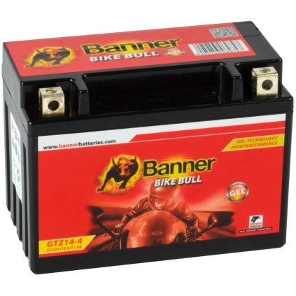 BANNER Bike Bull GEL 51201, GTZ14-4, 12V, 11Ah  (YTZ14S)