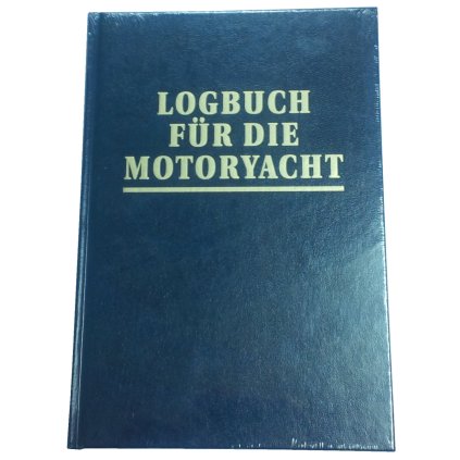 EDITION MARITIM Lodný denník pre motorovú loď v Nemčine 176 stranová kniha  Logbuch für die Motoryacht