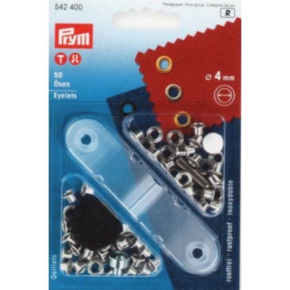 PRYM Spájacie oko 50 ks, priemer 4 mm  542 400