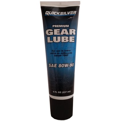 QUICKSILVER Prevodový olej Premium Performance SAE80W-90, 237 ml  GEAR LUBE 92-8M0121963