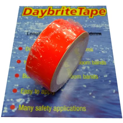 CC MARINE Fluorescentná denná reflexná páska oranžová 5 m  FLUORESCENT DAYBRITE TAPE