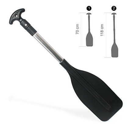 OCEANSOUTH Veslo s hliníkovou teleskopickou tyčou 70-118 cm  PA111
