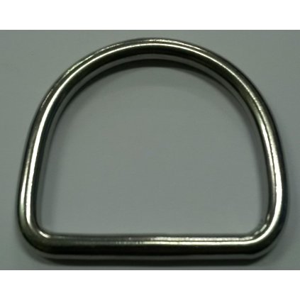 AQUINOX D-Ring, NIROSTA A4, 20 x 17 x 3 mm