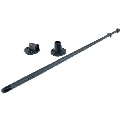NUOVA RADE Vlajkový držiak s 2 základňami plastový, dĺžka 30 cm, ? 10 mm  Držiak na vlajku