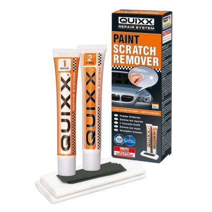 QUIXX 2-STUPŇOVÝ ODSTRAŇOVAČ ŠKRABANCOV Z LAKU 2 X 25GR  Paint Scratch Remover
